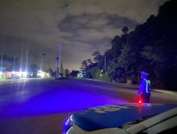 Sat Lantas Kutim Hadir di Jalanan, Patroli Malam Cegah Pelanggaran dan KecelakaanKutai Timur