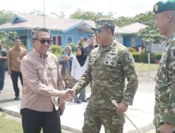Bupati Ardiansyah Sambut Pangdam VI/Mulawarman di Bandara KPC, Agenda Kunker Fokus Satuan Militer