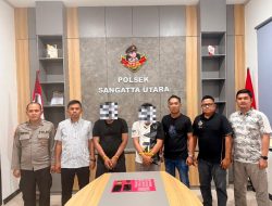 Polsek Sangatta Utara Gagalkan Peredaran Sabu, Dua Terduga Pengedar Diamankan dengan 20 Poket Barang Bukti