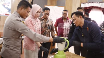 Hampir 1 Kilogram Sabu Dimusnahkan! Polres Kutim Selamatkan Masyarakat dari Kerugian Rp1,3 Miliar