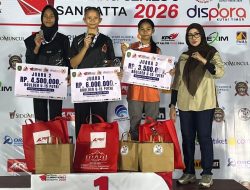Atlet Tuan Rumah Dominasi Kategori U15 Putri Kejuaraan Panjat Tebing National Climbing Series 3 di Kutim